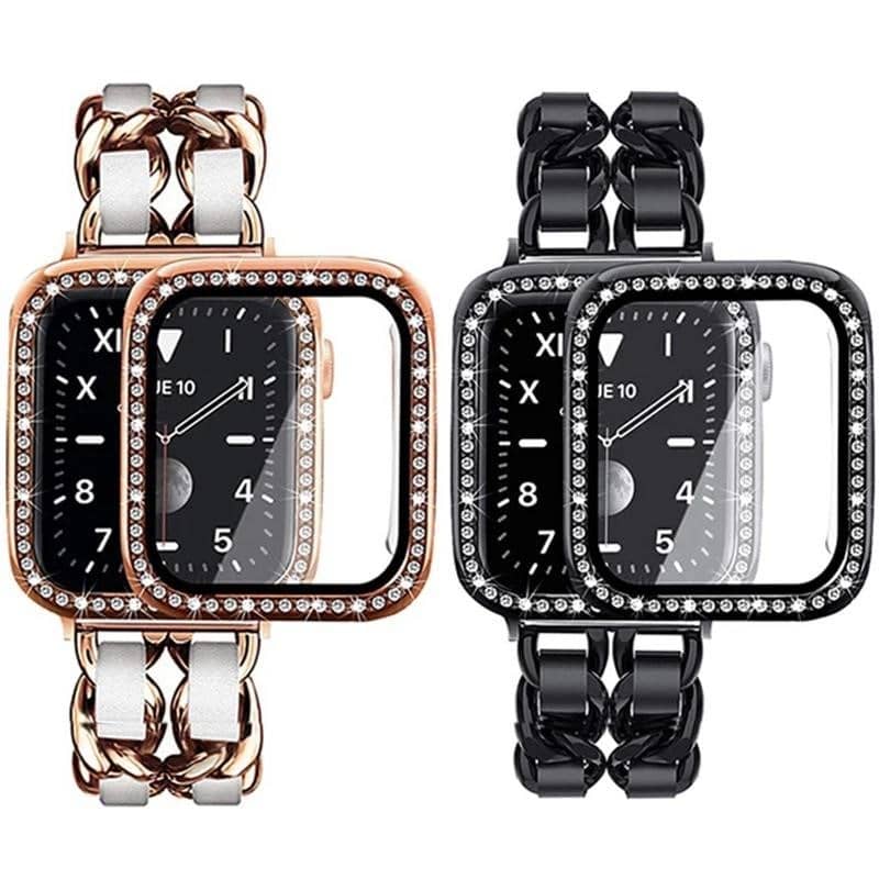 Moteriška auksinė apyrankė Apple laikrodžio apyrankei 9 8