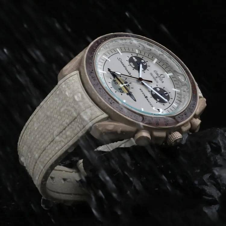 Laikrodžio apyrankė skirta Omega X Swatch Joint MoonSwatch