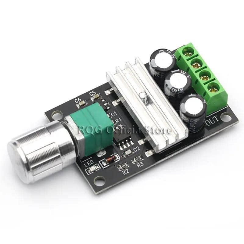 DC 6V 12V 24V 28VDC 3A 80W PWM variklio greičio reguliatorius ...