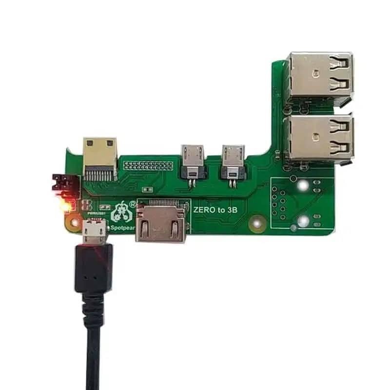 Raspberry Pi Zero 2w į 3B/4B sąsajos adapteris Zero to Pi3/Pi4 ...