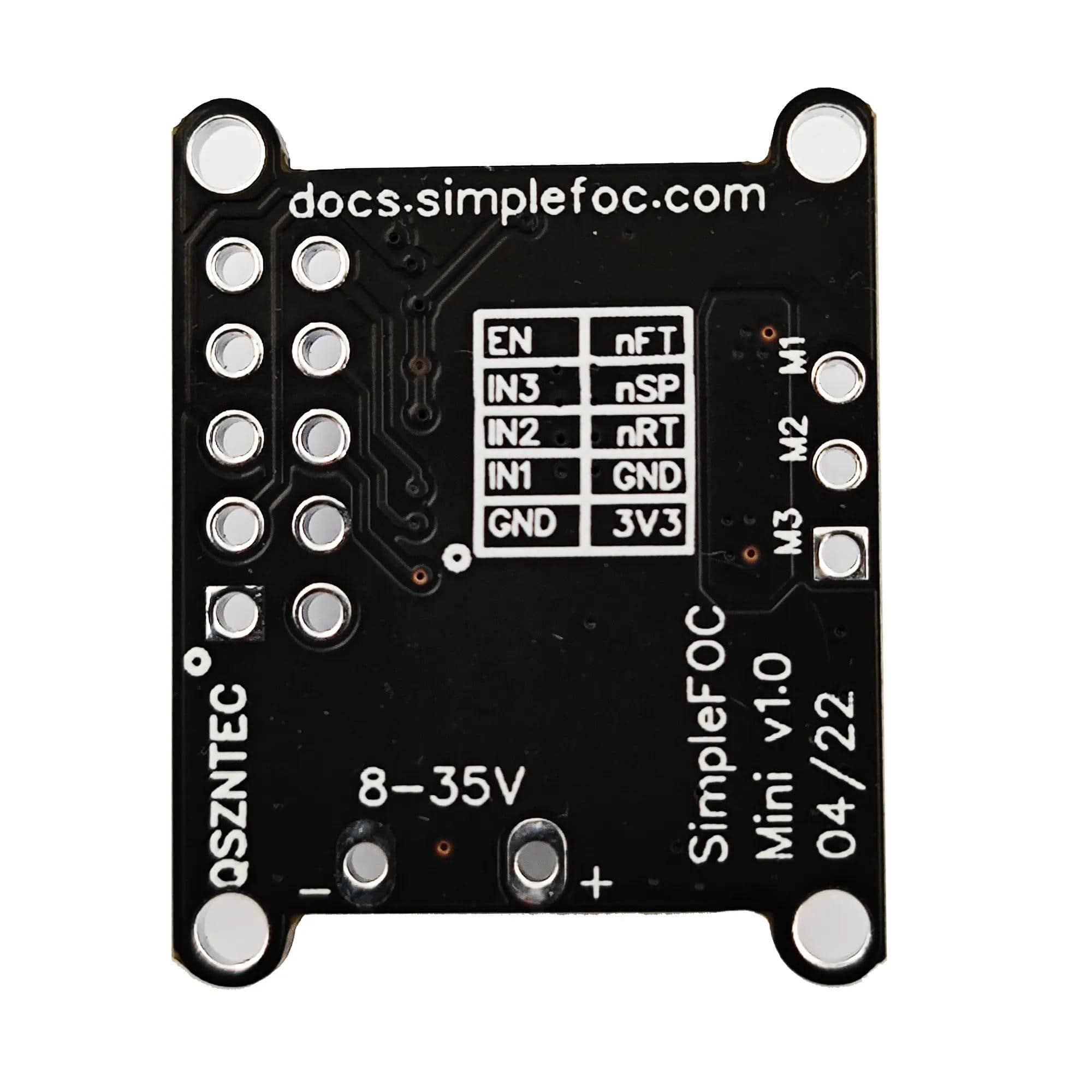DRV8313 paprastas FOC Mini v1.0 DC bešepetėlis variklio tvarkyklės ...