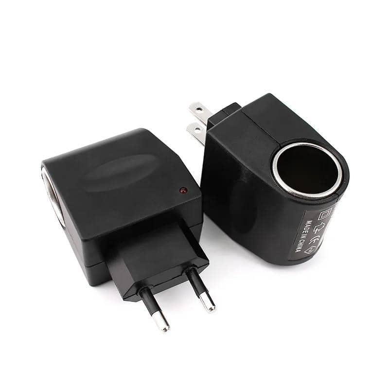 AC 110V/220V į DC 12V 0,5A 500mA keitiklis,automobilinio cigarečių