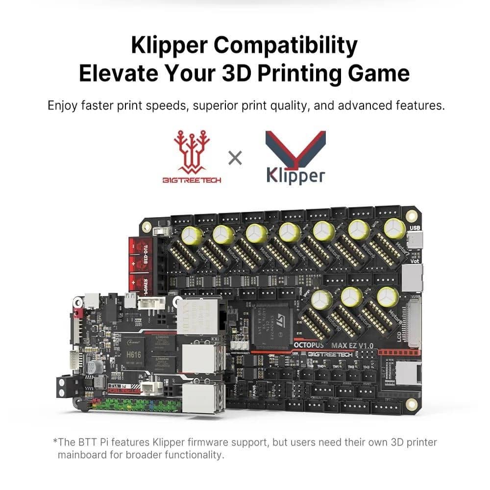 53 Bitu BIGTREETECH BTT PI V1.2 plokštė 64 bitų keturių branduolių Cortex-A53 ...