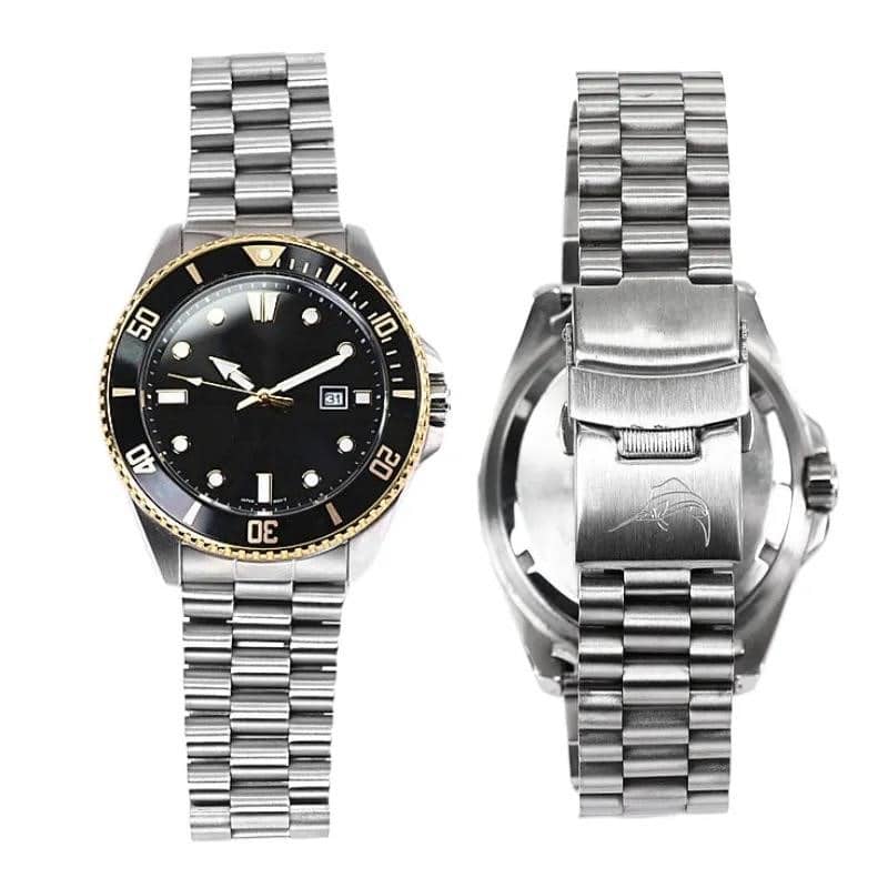 3 stilių 22 mm nardymo plieno metalinis dirželis, skirtas Casio