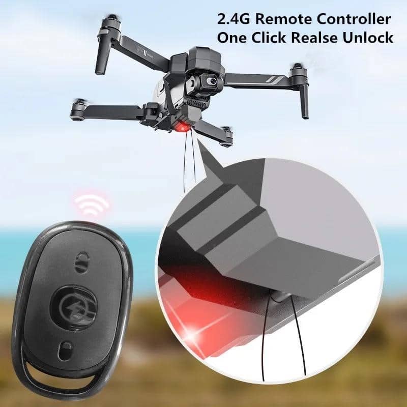 Drone Airdrop Thrower System 2.4G nuotolinio valdymo pultas