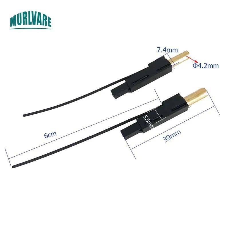 2 vnt 3,9 cm * 0,42 cm * 0,42 cm pjezoelektrinės kibirkšties elektronikos  pjezo uždegiklis, skirtas Dupont žiebtuvėlių dalims pakeisti - Buitinė  technika - Insaitas