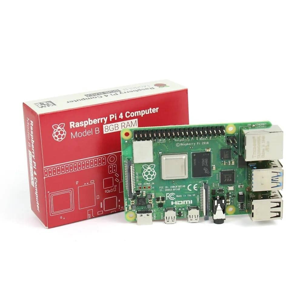 Naujausias Raspberry Pi 4 Model B 8GB RAM Raspberry Pi 4 1.2 versija ...