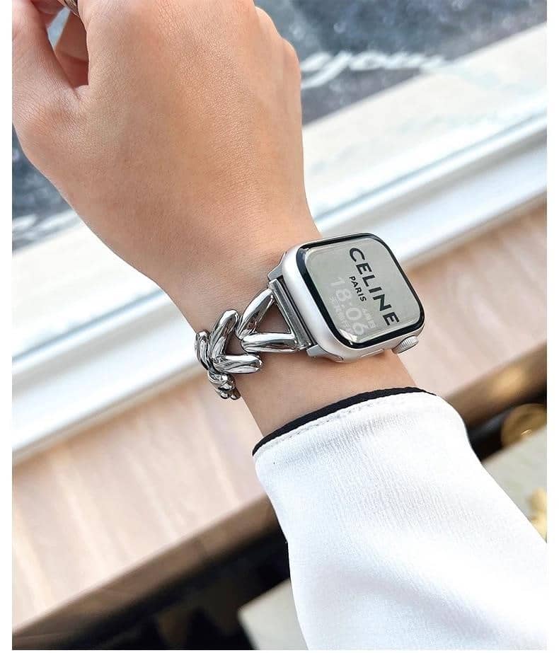 ❣mazyo❣ Starlight metalinis moteriškas dirželis Apple laikrodžio