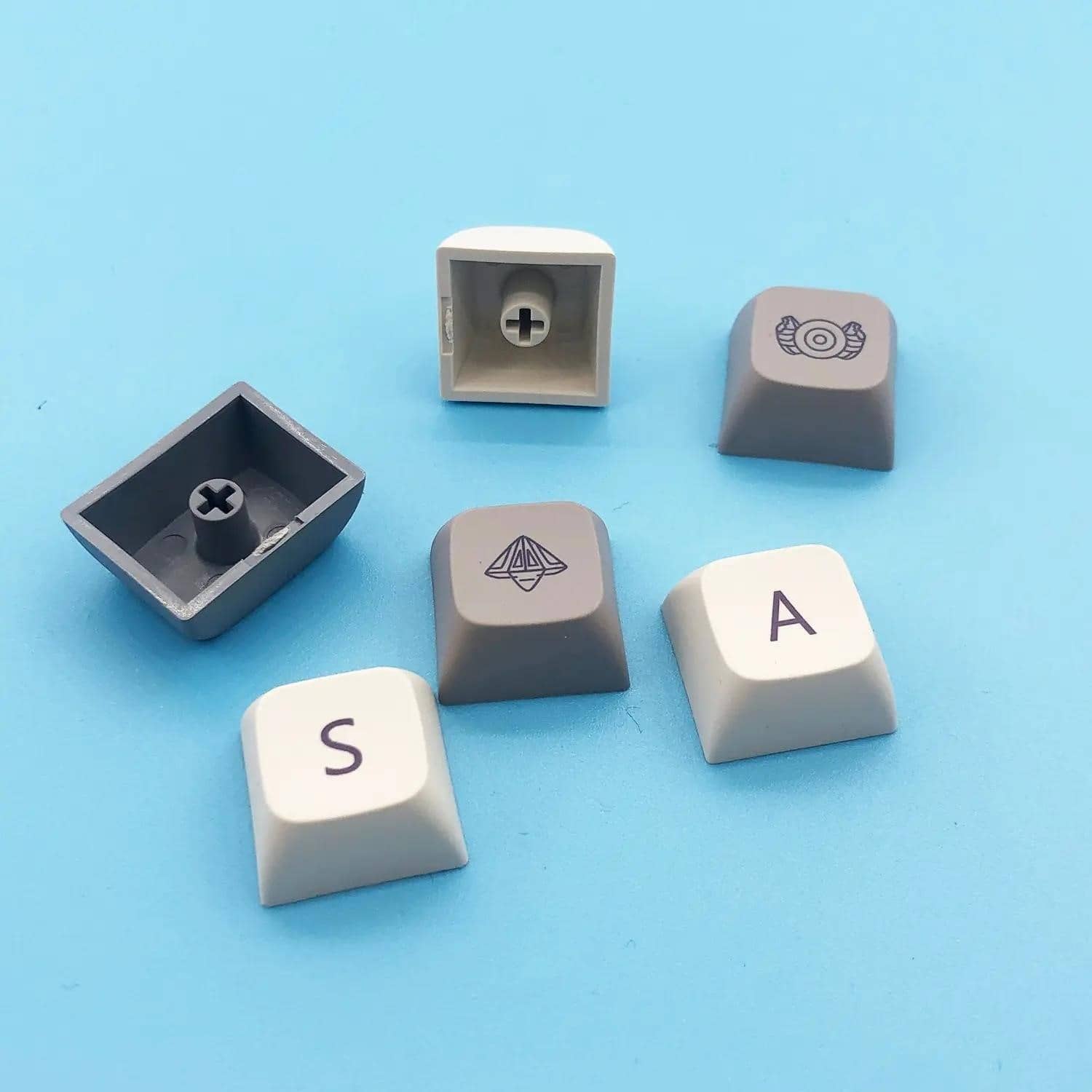 Revelation Rocket Keycap 125 Key XDA aukščio PBT medžiagos sublimacija ...