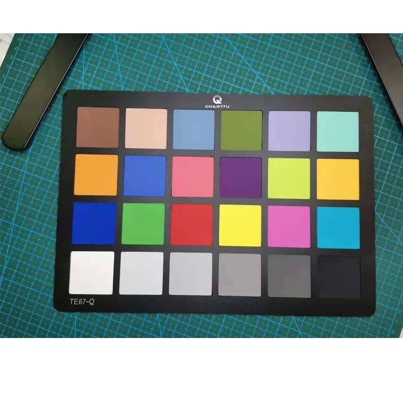 24 ColorChecker spalvų bandymo diagrama Balansavimo tikrintuvo kortelių ...