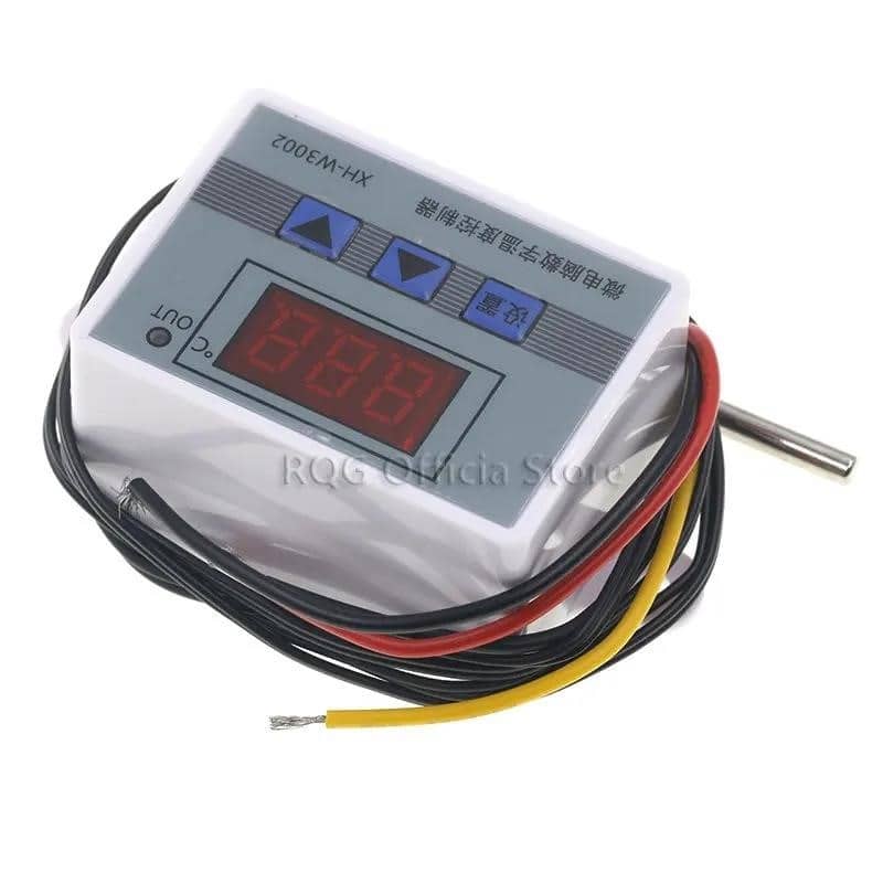 XH-W3002 220V /12V skaitmeninis LED temperatūros valdiklis 10A ...
